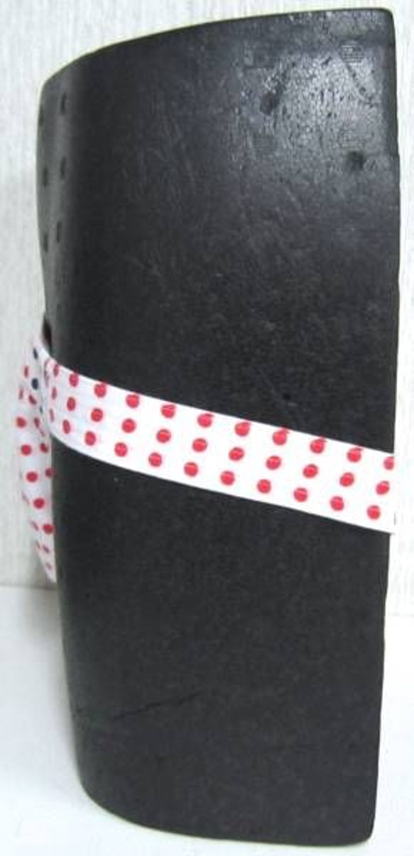 新品頑丈黒猫褌89/白赤青豆絞柄木綿晒しクリックポスト164円配送 2枚目の画像