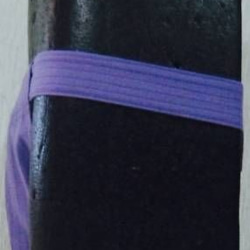新品頑丈黒猫褌/紫染め織り模様/3枚組1クリックポスト164円配送 2枚目の画像