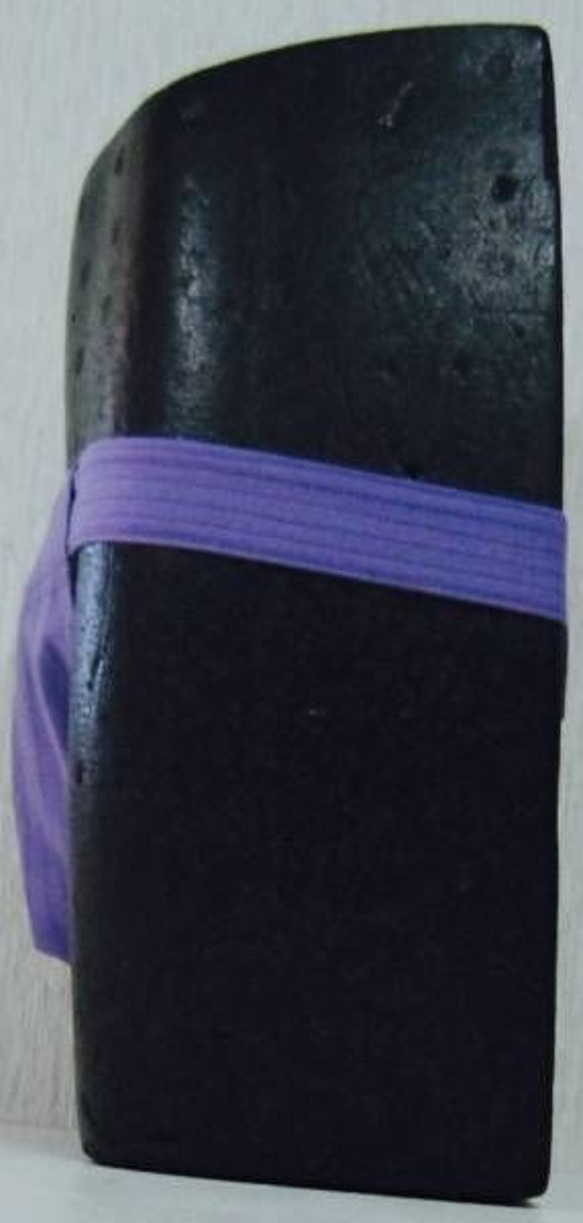 新品頑丈黒猫褌/紫染め織り模様/3枚組2クリックポスト164円配送 2枚目の画像