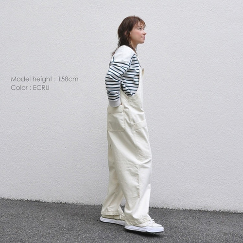 デニムサロペット vent blanc VBP211302 ヴァンブラン オールインワン