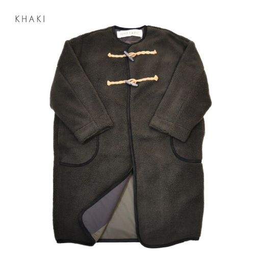 ヴィンテージボアノーカラーロングコート vent blanc VCJ194801 ヴァン