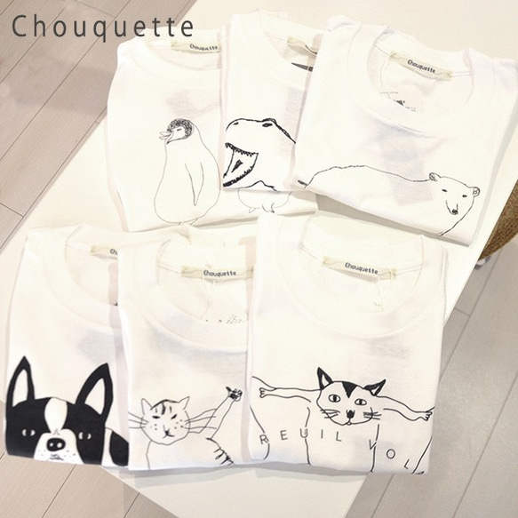 ✨50％OFF✨【ペンギン】アニマル Tシャツ 子供用 キッズサイズ Chouquette SF7398 シュケット 4枚目の画像