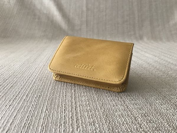 『選べる6色♪ｽｸｴｱｶｰﾄﾞｺｲﾝｹｰｽ』＜oeillet（ｳｲｴ）＞yellow/10002-52