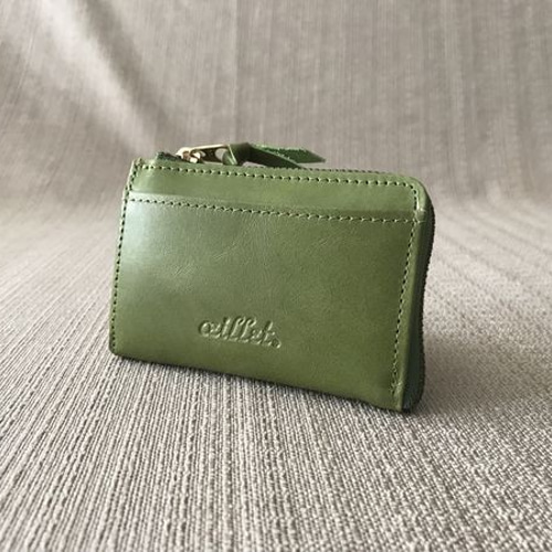 PICONE アイボリー コインケース PICONE アイボリー コインケース PUレザーコインケース マルチ