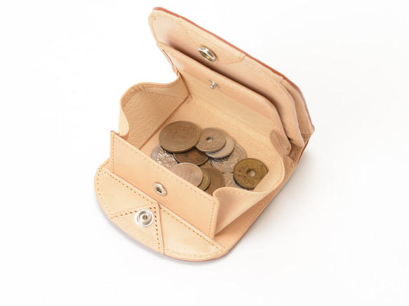 【刻印可】ズボンの後ろポケットに入れる方におすすめ　ヒップポケット革財布 　ブライドルレザー　MH1148 お任せ