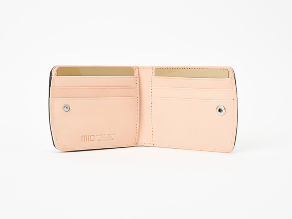 【刻印可】小銭が取り出しやすい　外ボックス小銭入れ付きヒップポケット革財布　ペコスショルダー　 MH1260 お任せ