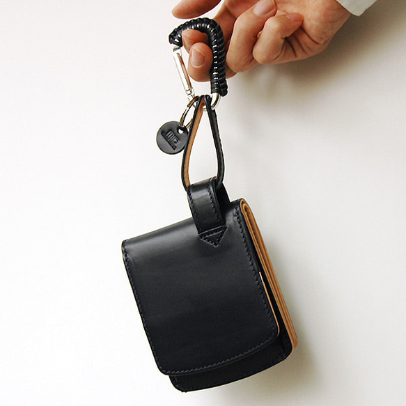 【刻印可】小銭が取り出しやすい　外ボックス小銭入れ付きヒップポケット革財布　ペコスショルダー　 MH1260 お任せ