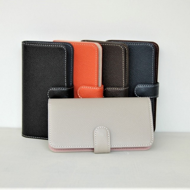 【刻印可】iPhone8、7plus対応　スライド式  スマートフォンケース　エンボス　MH1256