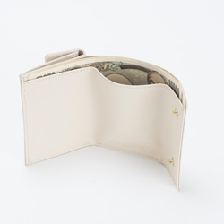 【刻印可】 手のひらサイズの三つ折りミニ財布　パーム　 MH1331 6枚目の画像