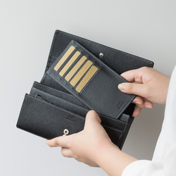 刻印可】長財布に入れてカード収納追加が出来る スリムインナー