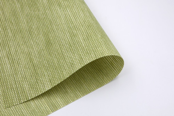 【紙布家】茶席 桌旗 (7草綠色)20×200cm、30×150cm、40×200cm 天然材質 紙線編織 第1張的照片