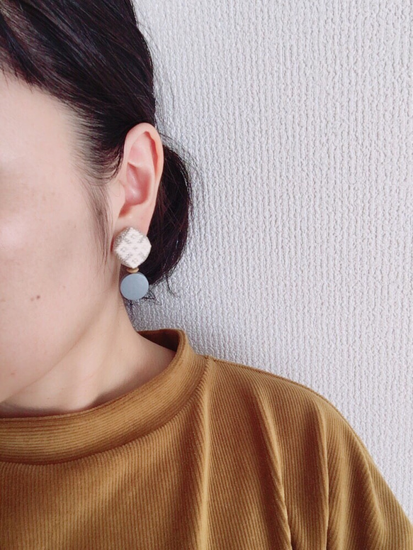 Koginzashi ◎Color Motif◎ 耳飾 Kinari 第2張的照片