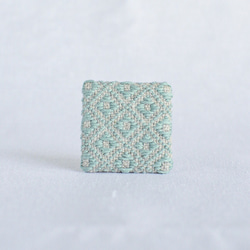 Koginzashi Shikaku 胸針 Shikaku Hair Elastic Mint Green 第1張的照片