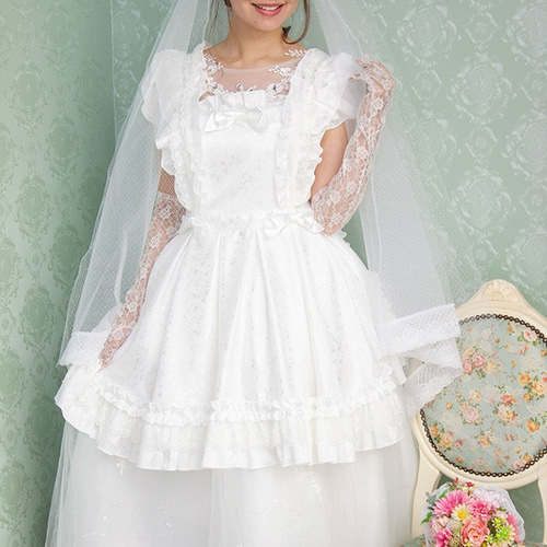 花嫁様のウェディングエプロン ドレス Romantine 通販 10938923