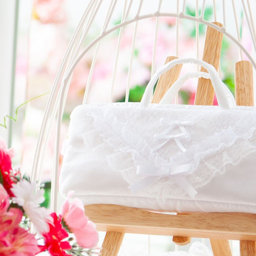 ドレスポーチ〔リボンプリンセス〕 ハンドバッグ Romantine 通販