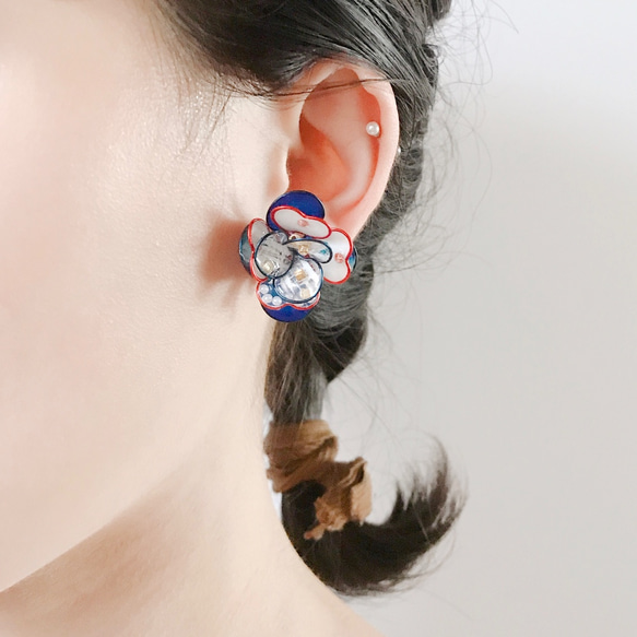 <愛呀‧我在這!>造型手工設計樹脂耳環/耳釘款/耳夾款/earring/accessories 第7張的照片