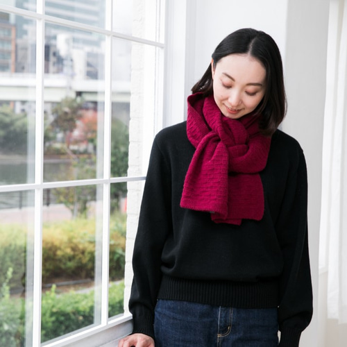 ﾉｸﾞﾁﾆｯﾄ 福袋【creema限定＊送料無料】色が選べるアンゴラマフラーと