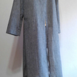 着物リメイク　羽織りたいジャケットワンピース 4枚目の画像