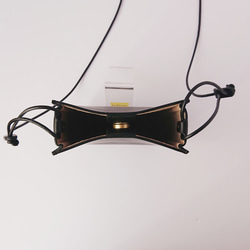 スモールサイズ　レザーショルダーバッグ｜ブラック 6枚目の画像