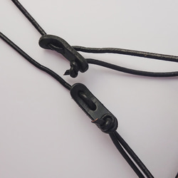 スモールサイズ　レザーショルダーバッグ｜ブラック 8枚目の画像