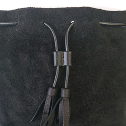 2wayのレザー巾着【Switch】｜2toneカラー 6枚目の画像