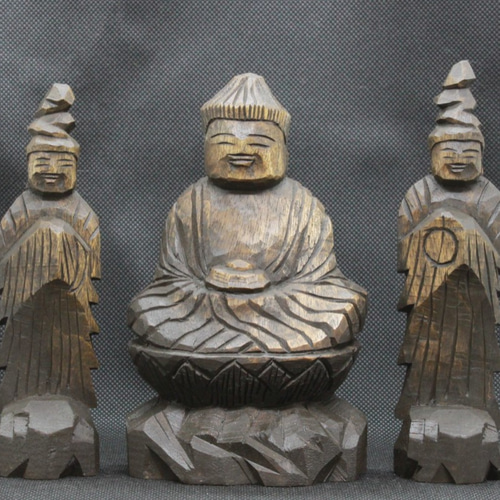 仏像3点セット 楽天市場】仏像 曹洞宗 3体セット 釈迦如来 常済大師 承陽大師 白木 御