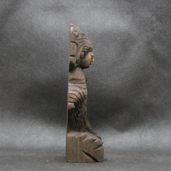 藏王權現（16厘米 楠材 著色 zg1906）佛像 圓空佛 木雕 第3張的照片