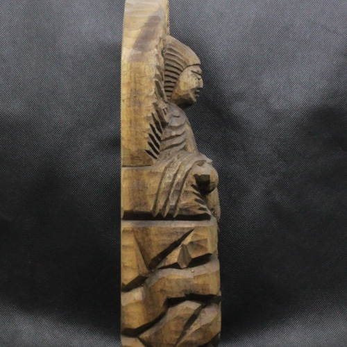 予約制作：両面宿儺（高さ：30cm ）仏像 円空仏 木彫 彫刻 円空工房