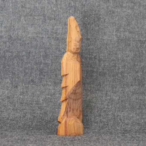 円空仏　仏像　木彫り 円空彫り仏像：木端仏（kp20190216） 彫刻 円空工房クリーマ店 通販