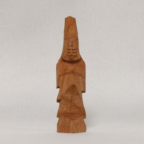 円空彫り仏像：木端仏（kp20190223） 彫刻 円空工房クリーマ店