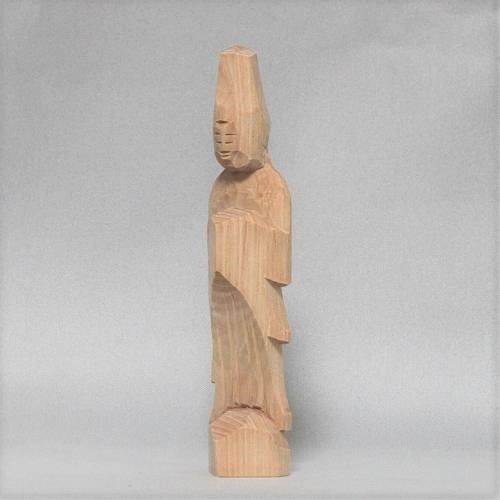 円空彫り仏像：木端仏（kp20190314） 彫刻 円空工房クリーマ店 通販