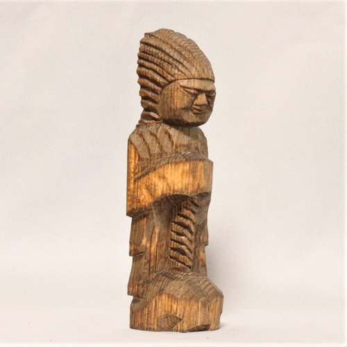 護法神、円空仏模刻値下げ 護法神(15cm gh6018) 仏像 円空仏 摸刻 木彫 彫刻 円空工房