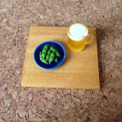 チョット一杯 ビールと枝豆 1枚目の画像