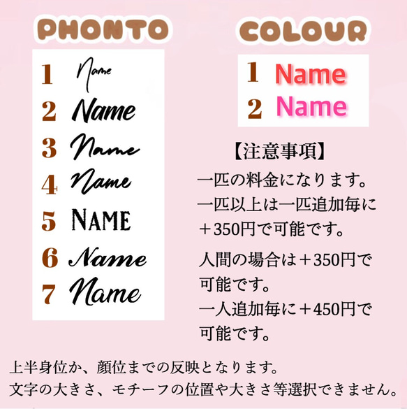 お好きな画像で♡うちのこ♡名入れヒョウ柄オーダーメイドオリジナルスマホケース♡ハンドメイド  手作り 2枚目の画像