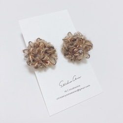 korokoro earrings / BEAR 1枚目の画像