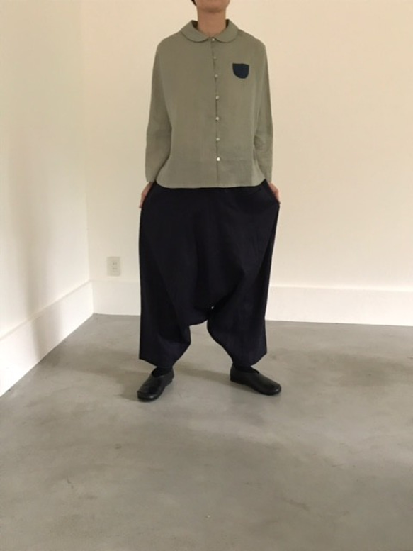 リネンもんぺパンツ 3カラ― ロングパンツ Loop 通販 3914168｜Creema