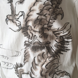 手描きTシャツ　龍１ 3枚目の画像