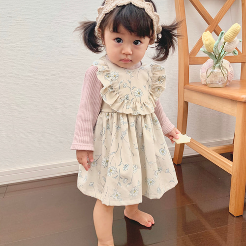 秋冬ワンピース＊ベビー キッズ サイズ80 子供服 Fuwan 通販｜Creema 