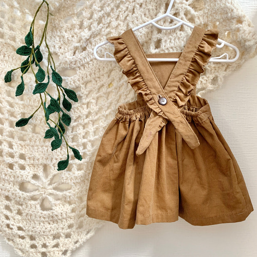 エプロンワンピース ベビーキッズ 子供服 Fuwan 通販 11610556
