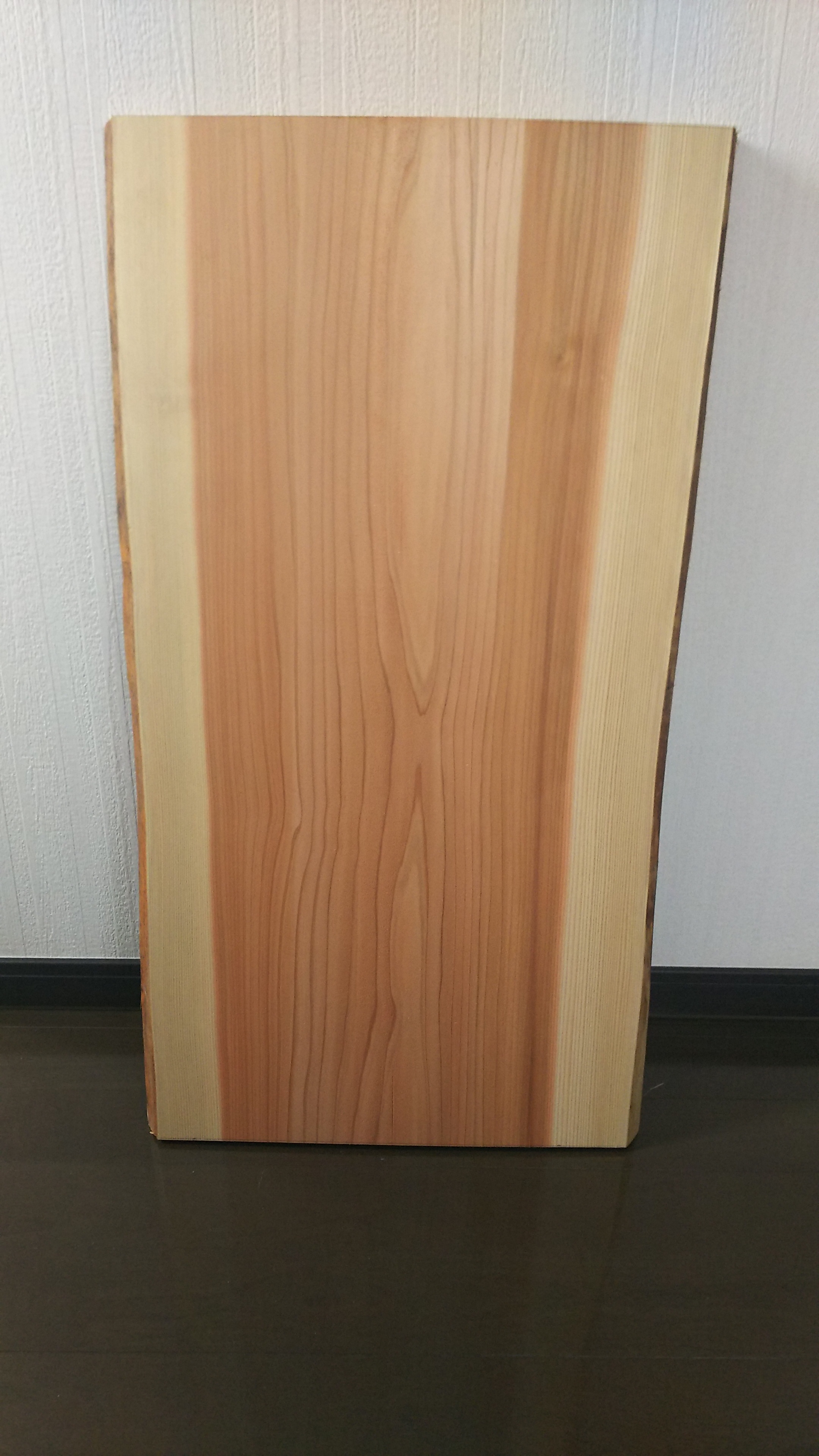 DIYに！杉一枚板 テーブル天板や棚の天板に！サンダー掛けのみ