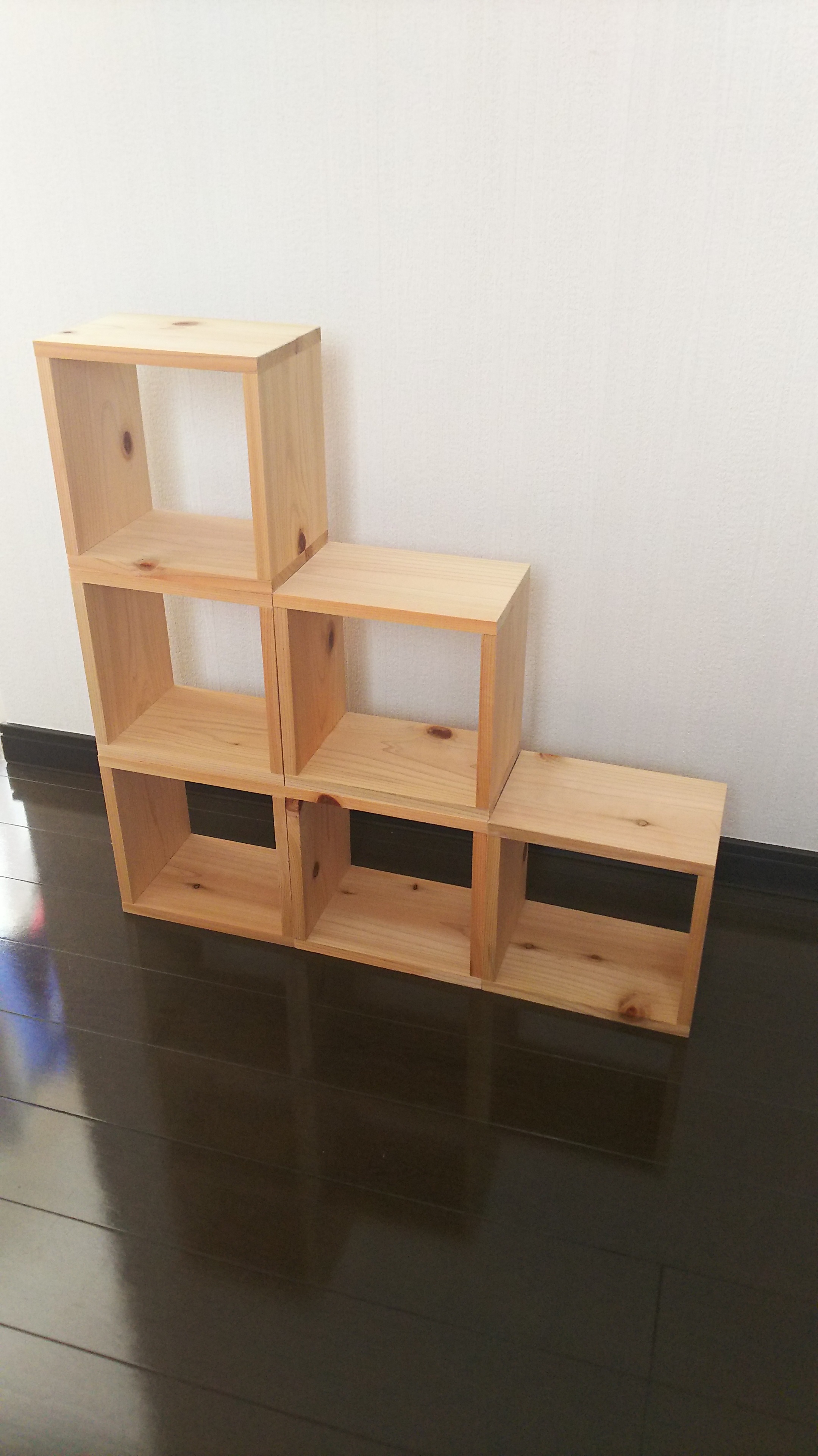 人気の6個セット【ちょっと訳あり！】安い！キューブボックス