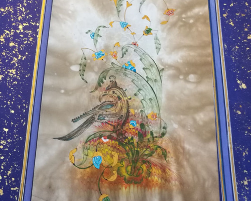 トルコ文化作品・古代のアナトリア模様！ 64x50 サイズ 絵画 arTezhip