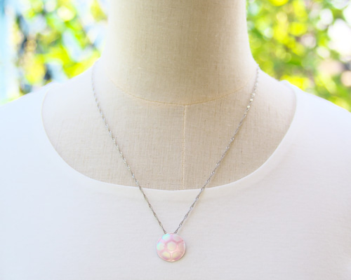 七宝焼き　アクセサリー　バッジ　ネックレス　ハンドメイド 3161145_00_1721362731.jpg