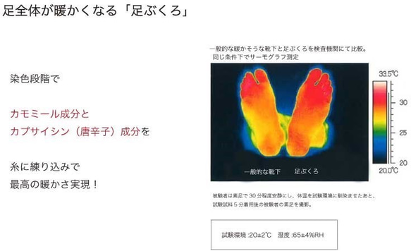 MADE IN JAPAN手袋産地　香川県産【足ぶくろ】あったか靴下　SNSO-067　GRAY　男女兼用フリーサイズ 6枚目の画像