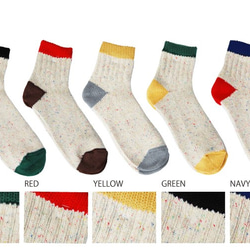 TMSO-005【4 Season Change Hemp Socks】BLK／GRN  Men's(25〜27cm) 5枚目の画像