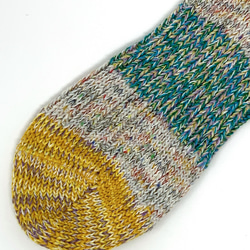 TMSO-106【Crazy Hemp Socks】GREEN(グリーン) 25cm〜27cm  麻を使用した靴下 4枚目の画像