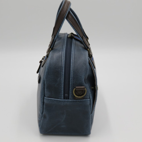 木和田 白化合皮 No.1596「レトロ デイリーユースミニボストン」 日本