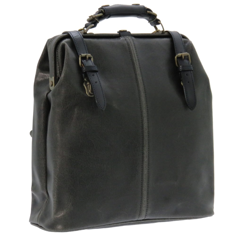 木和田　白化合皮　No.4968「レトロ ダレスリュック」　日本製