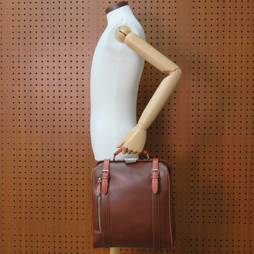 新品未使用 木和田 豊岡鞄 ダレスリュック レッド レザー A4可能 日本製 豊岡製] ダレスビジネスリュック縦型 パトリック 本革付属 【木和田