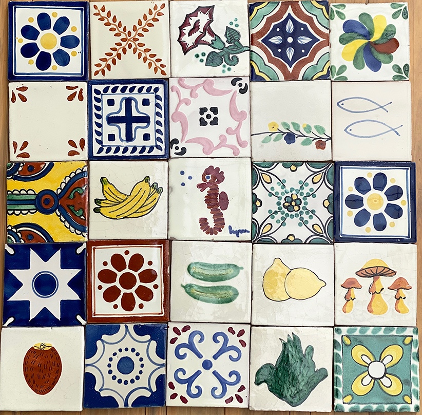 メキシカンタイル 10x10cm 70枚まとめ売り メキシカンタイル 10x10cm 70枚まとめ売り